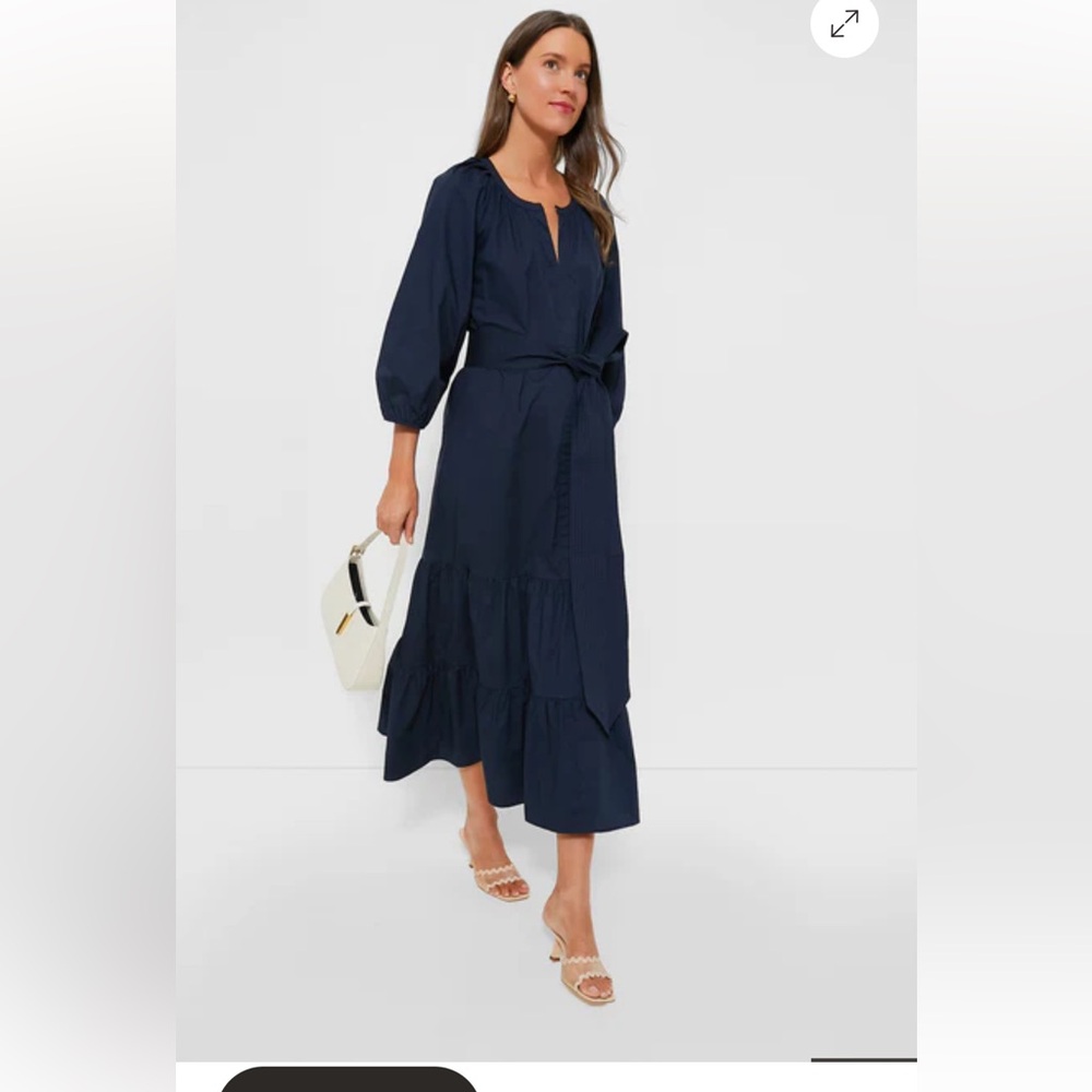 Tuckernuck Navy Lyles Dress- brand new with tags. Size xs.